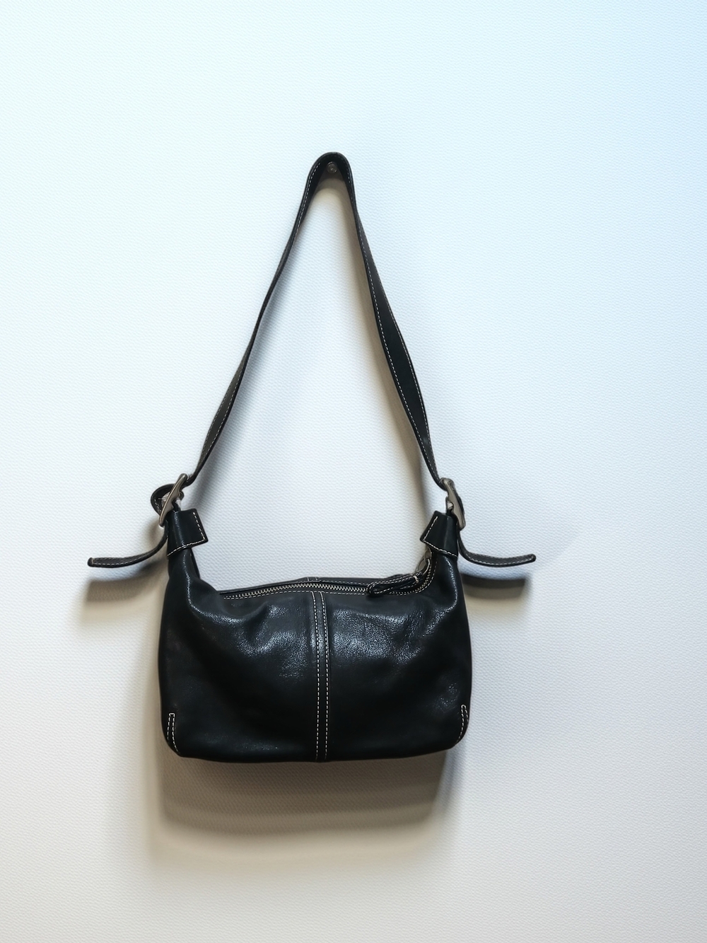 Vintage Coach 9564 Black Leather Legacy Demi Hobo Shoulder Bag – Y2K Era